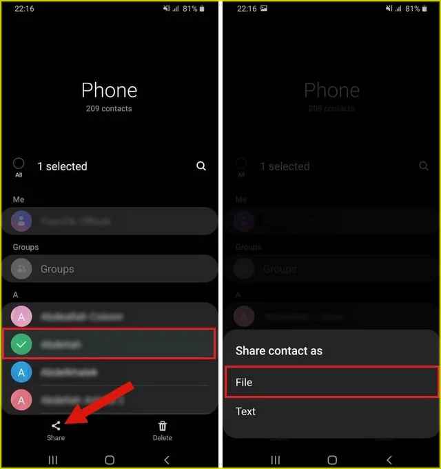 How to Transfer Contacts from Android to iPhone Using VCF File
