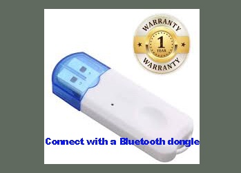 Connect with a Bluetooth dongle