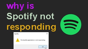 why is Spotify not responding