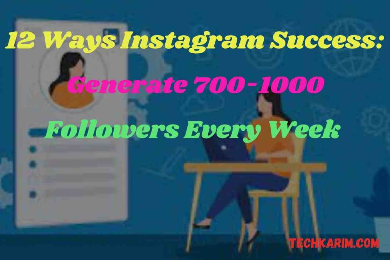12 Ways Instagram Success
