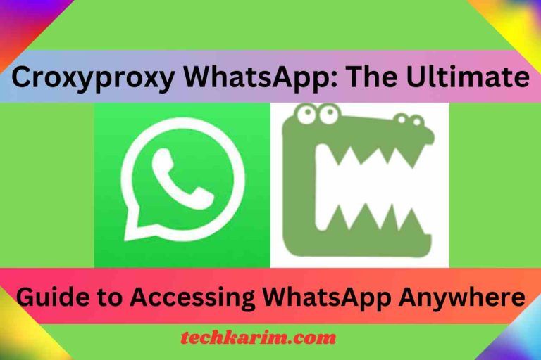 Croxyproxy WhatsApp