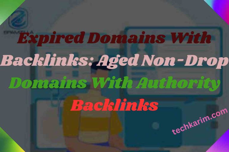 Expired Domains With Backlinks