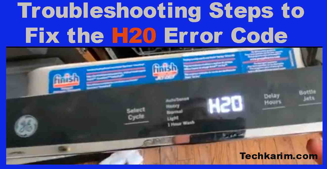 Troubleshooting Steps to Fix the H20 Error Code