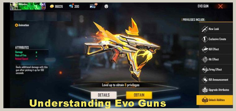 Understanding Evo Guns