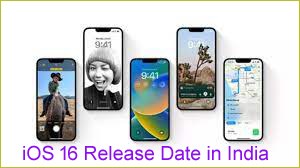 iOS 16 Release Date in India