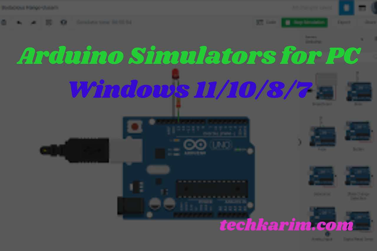 Best Arduino Simulators for PC Windows