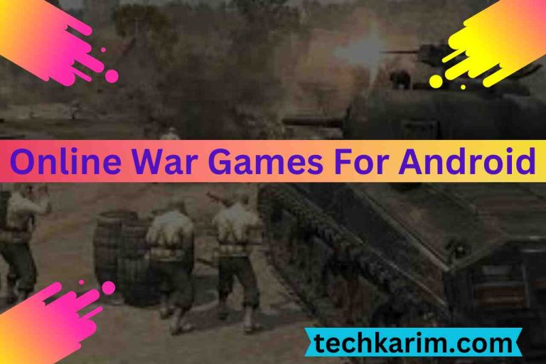 Online War Games For Android