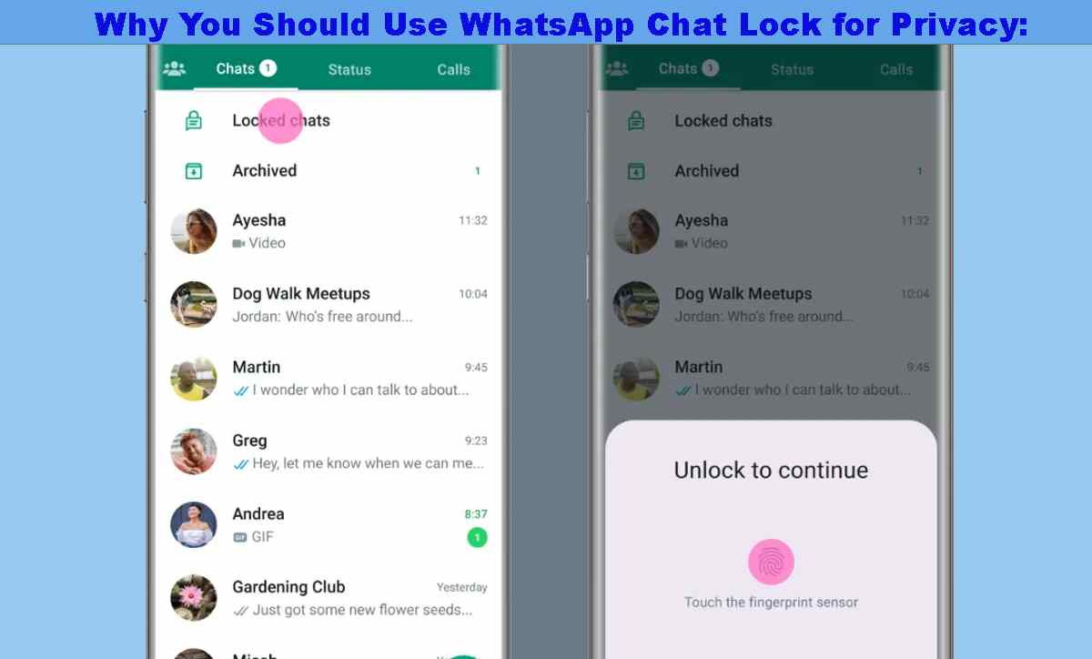 Why You Should Use WhatsApp Chat Lock for Privacy