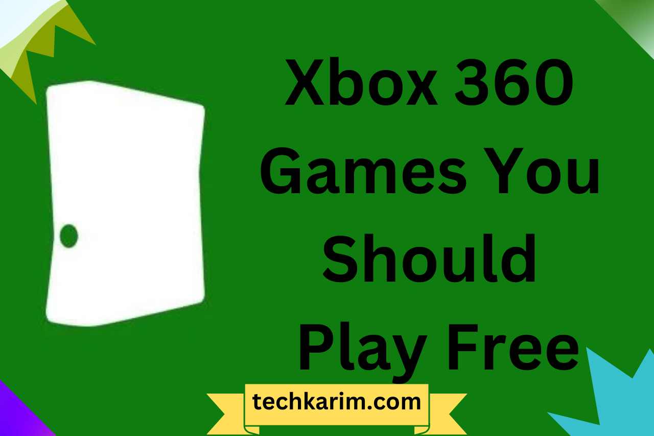 Xbox 360 Games You Should Play Free