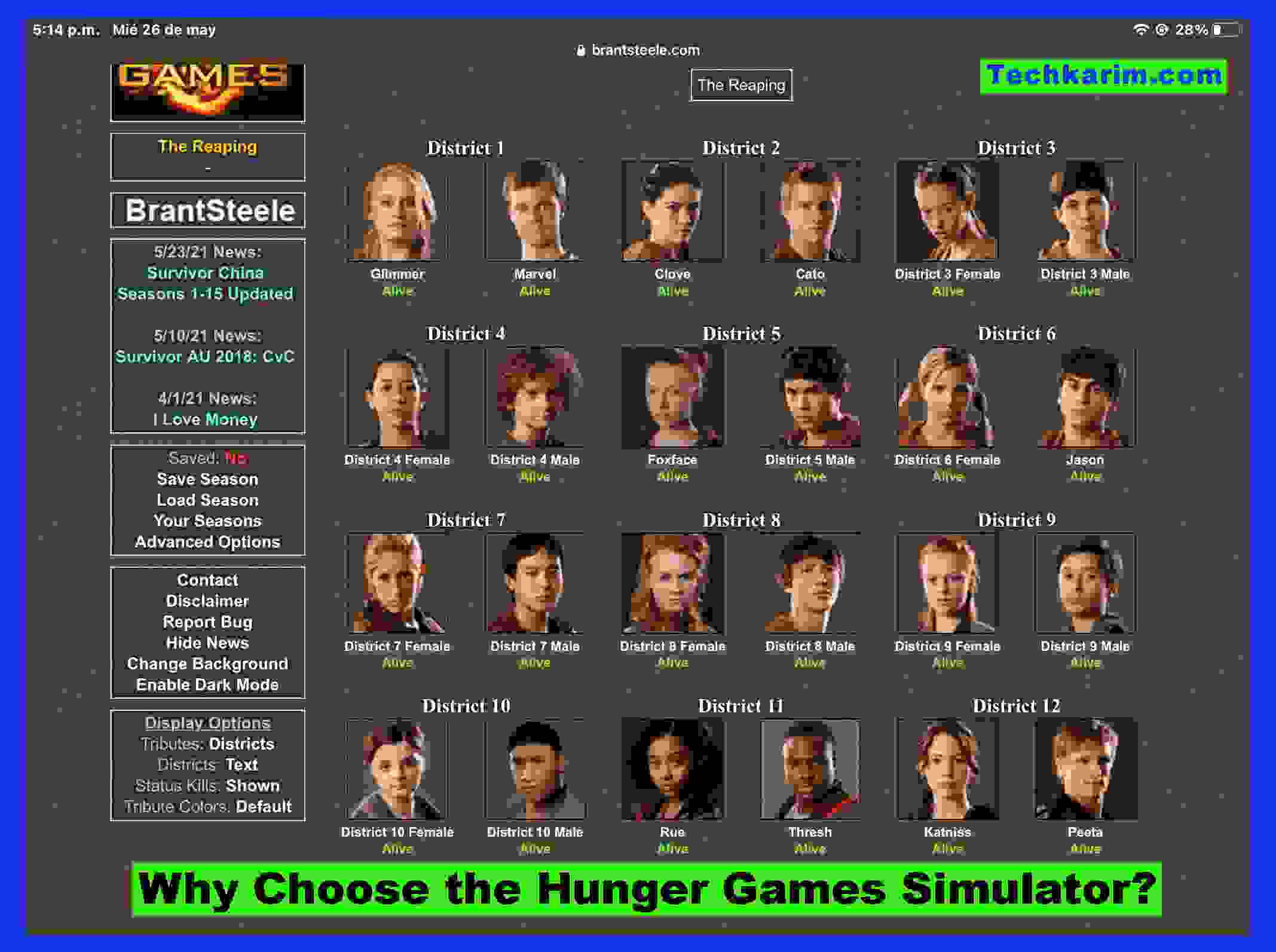 Why Choose the Hunger Games Simulator