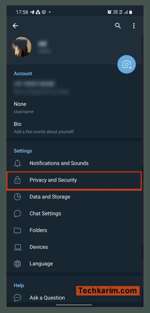 Deleting Your Telegram Profile Picture on Mobile (Android and iOS)
