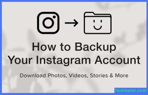 Preparing for the Transition Backing Up Your Instagram Data